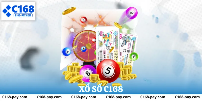 Xổ Số C168 với giao diện hiển thị kết quả rõ ràng